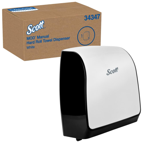 Kimberly-Clark MOD Manual Hard Roll Towel Dispenser, White